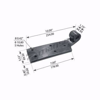 Shock Absorber Bracket, Lh