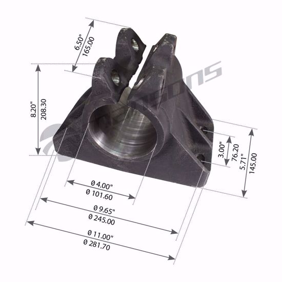 Trunnion Shaft Bracket 