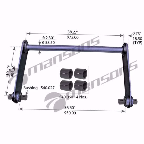 Conversion Kit Sway Bar