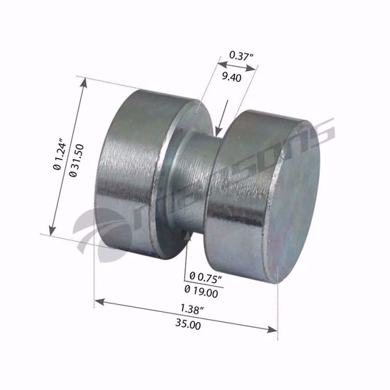 Meritor Roller, Brake Shoe