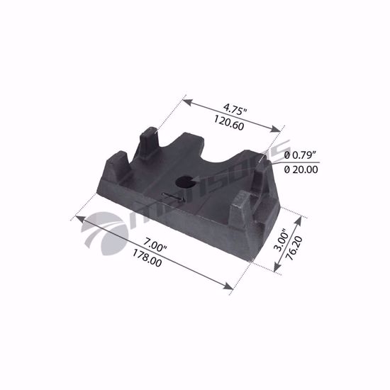  Axle Seat, Rh